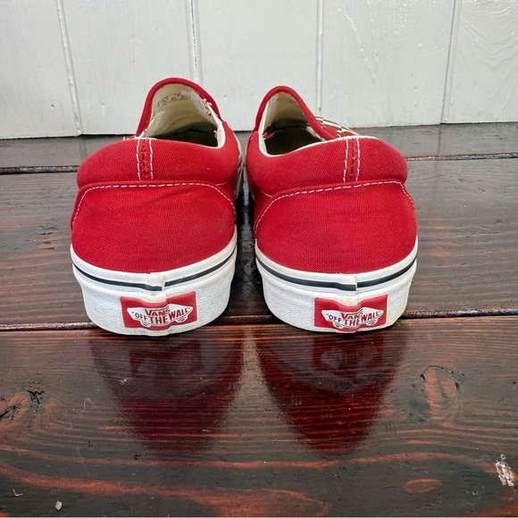 Vans Classic Slip-On Flame Checkerboard Shoes – Women’s 8 / Men’s 6.5 - Picture 6 of 8